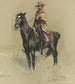 Don Roberto Robert Bontine Cunninghame Graham på Pampa - Sir John Lavery — vy av konstverket