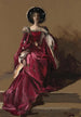 Lady Gwendeline Spencer-Churchill i Shakespeares Den vävstolen - Sir John Lavery — vy av konstverket