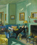 Mme Osler - Sir John Lavery — vy av konstverket
