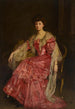 porträtt av Mabel Choate 1870-1958 - Sir John Lavery — vy av konstverket