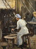 Le fabricant de disques - Sir John Lavery — vy av konstverket