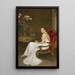 La dame en blanc, vicomtesse Wimborne - Sir John Lavery — inramlat konstverk på väggen