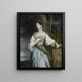 Anne Dashwood 1743-1830, senare grevinna av Galloway - Sir Joshua Reynolds — inramlat konstverk på väggen