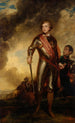 Charles Stanhope, 3:e earl av Harrington - Sir Joshua Reynolds — inramlat konstverk på väggen
