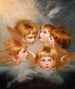 Têtes d'anges Miss Frances Gordon - Sir Joshua Reynolds — vy av konstverket