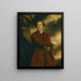 Portrait av kapten Robert Haldane de Gleneagles - Sir Joshua Reynolds — inramlat konstverk på väggen