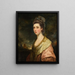 fru Richard Pennant - Sir Joshua Reynolds — inramlat konstverk på väggen