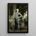 Richard Peers Symons MP sedan Sir Richard Peers Symons baronett - Sir Joshua Reynolds — inramlat konstverk på väggen