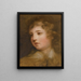 Studie för porträttet av Lord George Seymour Conway - Sir Joshua Reynolds — inramlat konstverk på väggen