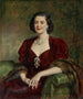 La duchesse de Roxburghe Mary Innes-Ker 1915-2014 - Sir Oswald Birley — vy av konstverket