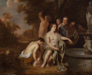 Sir Peter Lely - Diana and her Nymphs at a Fountain.webp