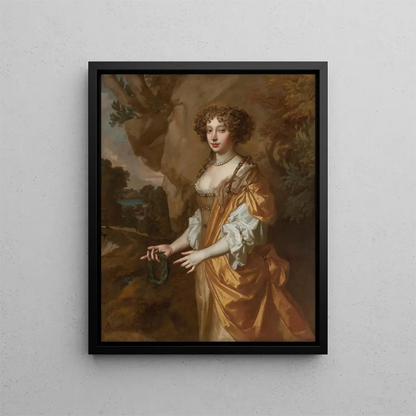 Sir Peter Lely - Portrait Of A Lady Said To Be Nell Gwyn.webp