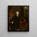 Benjamin West P.R.A. - Sir Thomas Lawrence — inramlat konstverk på väggen