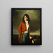 Portrait of Arthur Atherley som studerar vid Eton - Sir Thomas Lawrence — inramlat konstverk på väggen