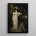 Portrait de Mme Lennox plus tard Lady Ashley - Sir William Beechey — inramlat konstverk på väggen