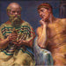 Socrate och Alcibiades - Kristian Zahrtmann — vy av konstverket