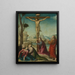 La Crucifixion - Sodoma — inramlat konstverk på väggen