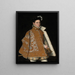 porträttet av prins Alessandro Farnèse 1545-1592, senare hertig av Parma och Piacenza - Sofonisba Anguissola — inramlat konstverk på väggen