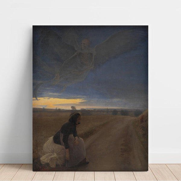 Reproduktion av målningen Kväll - Laurits Andersen Ring