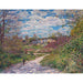 Reproduktion av målningen Sol vinter i Veneux-Nadon - Alfred Sisley