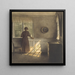 morgonsol - Peter Ilsted — inramlat konstverk på väggen