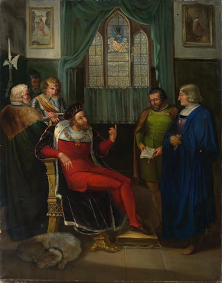 Sophie Reinhard - Markgraf Christoph I von Baden empfngt Gesandte Kaiser Maximilians.webp