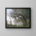 Reproduktion av målningen Souvenir de Mortefontaine av Jean-Baptiste-Camille Corot