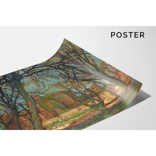 Spring Sun, Castle Ruin - Piet Mondriaan | Reproduction Tableau Décoration murale affiche copie