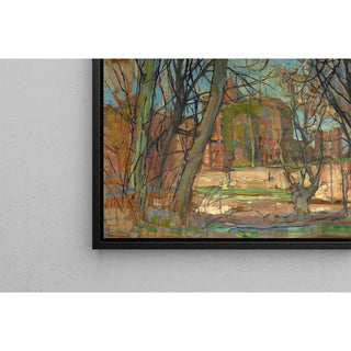 Spring Sun, Castle Ruin - Piet Mondriaan | Reproduction Tableau Décoration murale affiche copie