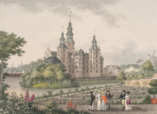 Château de Rosenborg - Søren L. Lange — vy av konstverket