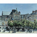 Reproduktion av målningen St. Germain l'Auxerrois - Claude Monet