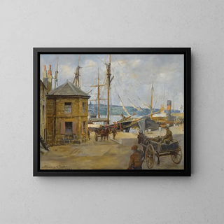 Stanhope Alexander Forbes - The Old Weighing House Penzance.webp