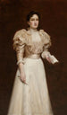 Portrait av Antonina Schmidt - Stanisław Cercha — vy av konstverket
