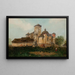 Vue du Château de Winicz depuis le Côté des Chapelles - Stanisław Fabijański — inramlat konstverk på väggen