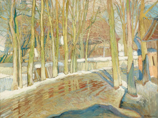 Dégel - Stanisław Kamocki — vy av konstverket