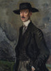 Portrait av konstnären Bronisław Kowalewski - Stanisław Lentz — vy av konstverket