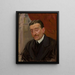 Portrait de Zdzisław Lubomirski - Stanisław Lentz — inramlat konstverk på väggen