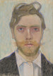 Självporträtt - Stanisław Wyspiański — vy av konstverket