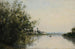 La Seine à Saint-Ouen - Stanislas Lépine — vy av konstverket