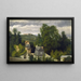 Vue des environs de Caen - Stanislas Lépine — inramlat konstverk på väggen