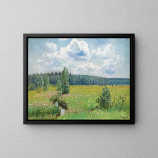Stanislaw Zukowski - Grasslands Of The wisocka Forest  Scorching June.webp