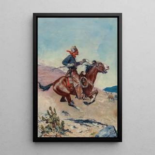 Stanley Llewellyn Wood - Pony Express Rider.webp