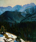 Vue sur les Tatras - Stefan Filipkiewicz — vy av konstverket