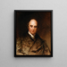 Porträtt av professor J. H. Todd 1805-1869 Författare och antikvarie - Stephen Catterson Smith — inramlat konstverk på väggen
