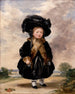 La princesse Victoria âgée de quatre ans - Stephen Poyntz Denning — vy av konstverket