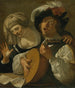 Un duo - Atelier de Dirck van Baburen — vy av konstverket