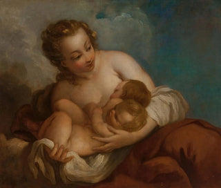 Studio of Franois Lemoyne - Allegory of Charity.webp