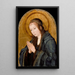 Vierge en adoration - Atelier de Quentin Massys — inramlat konstverk på väggen