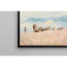 Reproduktion av målningen På stranden - Henri Lebasque