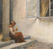 På verandan vid Liselund - Peter Ilsted — vy av konstverket